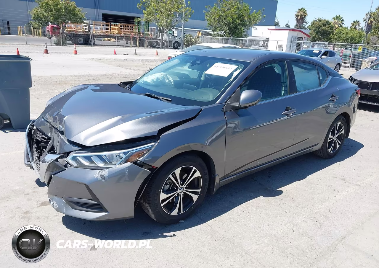 2022 Nissan Sentra Sv Xtronic Cvt VIN:3N1AB8CV0NY238869 - 2