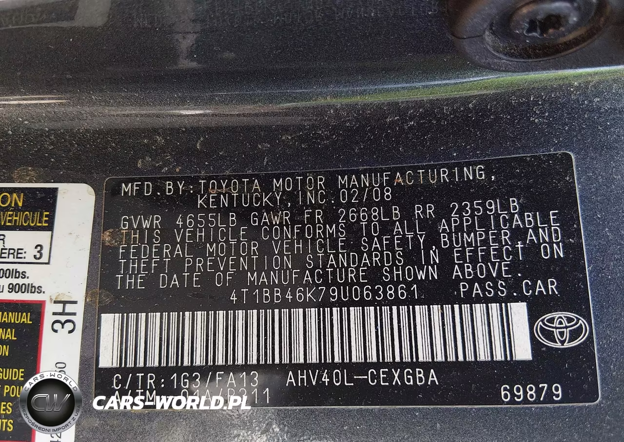 2009 Toyota Camry Hybrid VIN:4T1BB46K79U063861 - 9