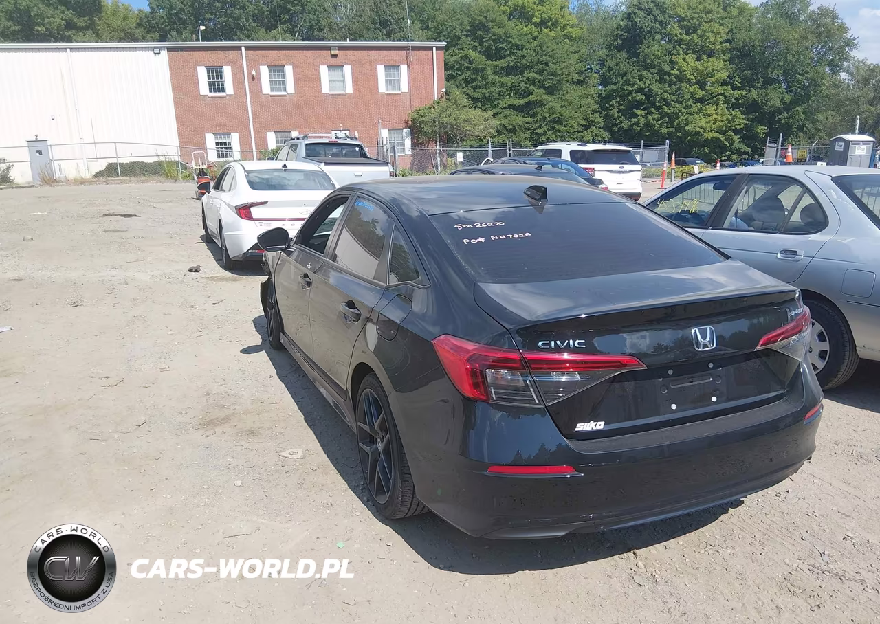 2022 Honda Civic Sport VIN:2HGFE2F5XNH601690 - 3