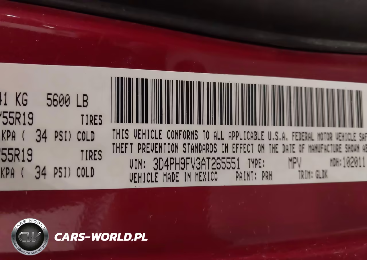 2010 Dodge Journey R-T VIN:3D4PH9FV3AT265551 - 9