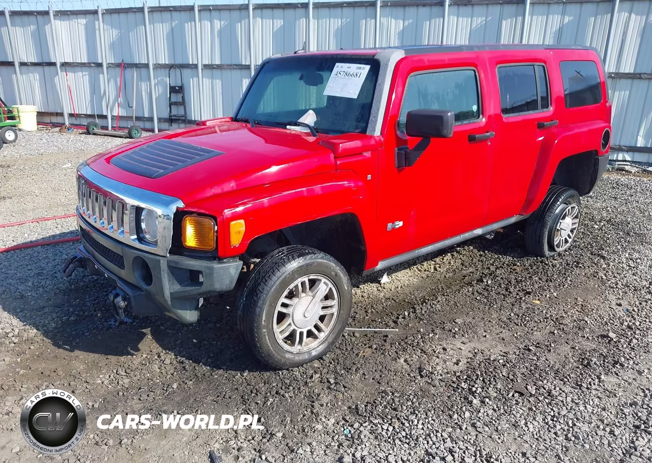 2007 Hummer H3 Suv VIN:5GTDN13E578252332 - 2