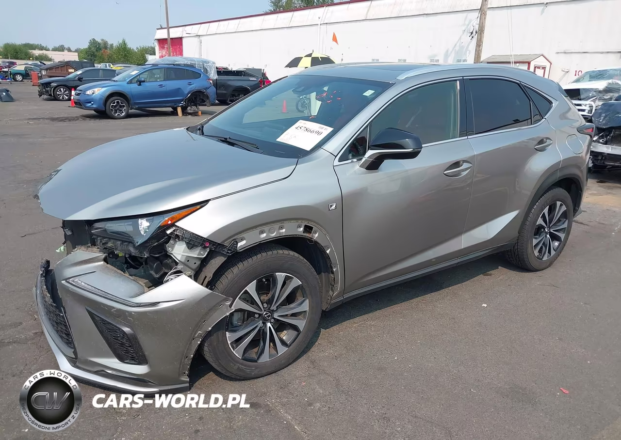 2021 Lexus Nx 300 F Sport VIN:JTJSARDZ5M2240672 - 2