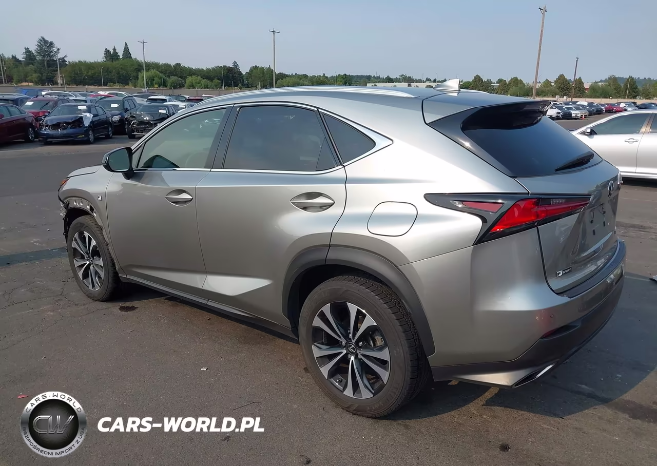 2021 Lexus Nx 300 F Sport VIN:JTJSARDZ5M2240672 - 3