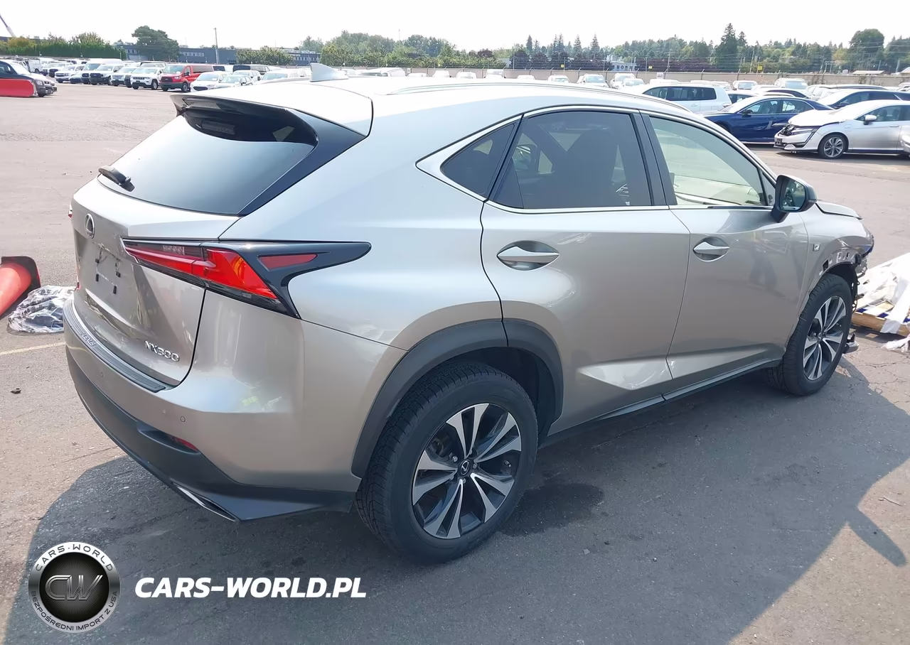 2021 Lexus Nx 300 F Sport VIN:JTJSARDZ5M2240672 - 4