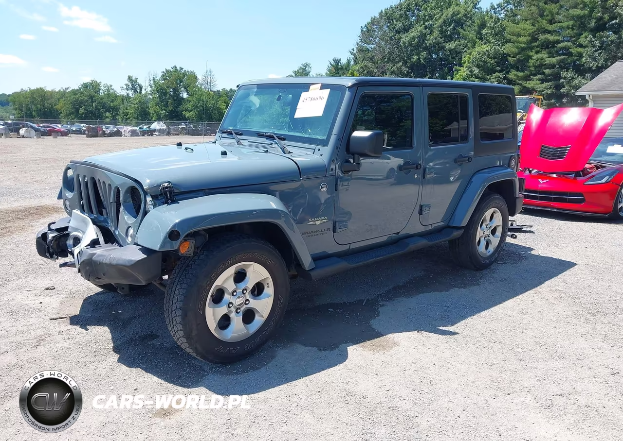2015 Jeep Wrangler Unlimited Sahara VIN:1C4BJWEGXFL501371 - 2