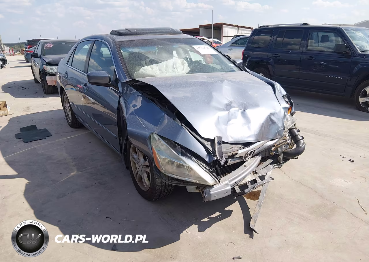 2007 Honda Accord 2.4 Ex VIN:1HGCM567X7A185344 - 1