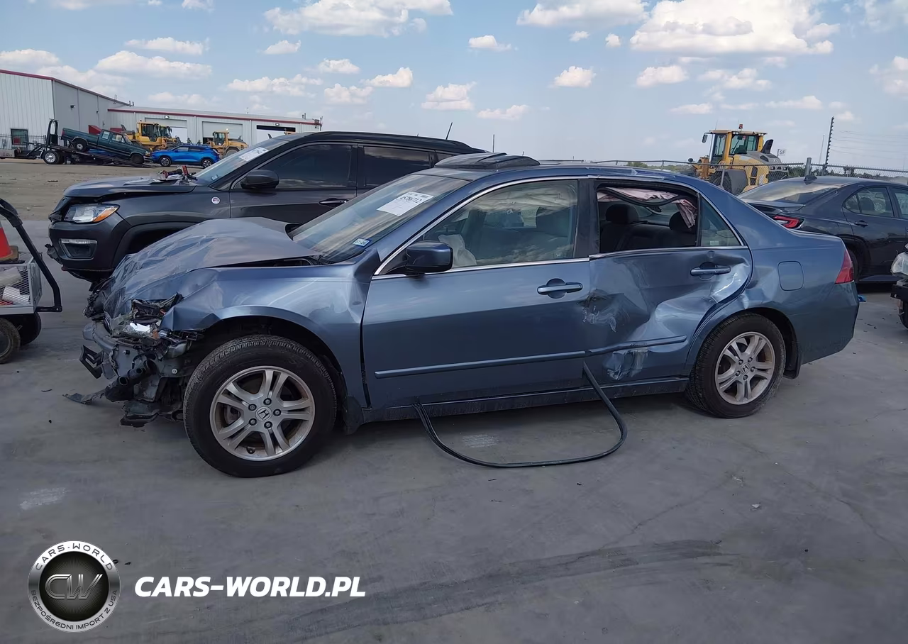 2007 Honda Accord 2.4 Ex VIN:1HGCM567X7A185344 - 14
