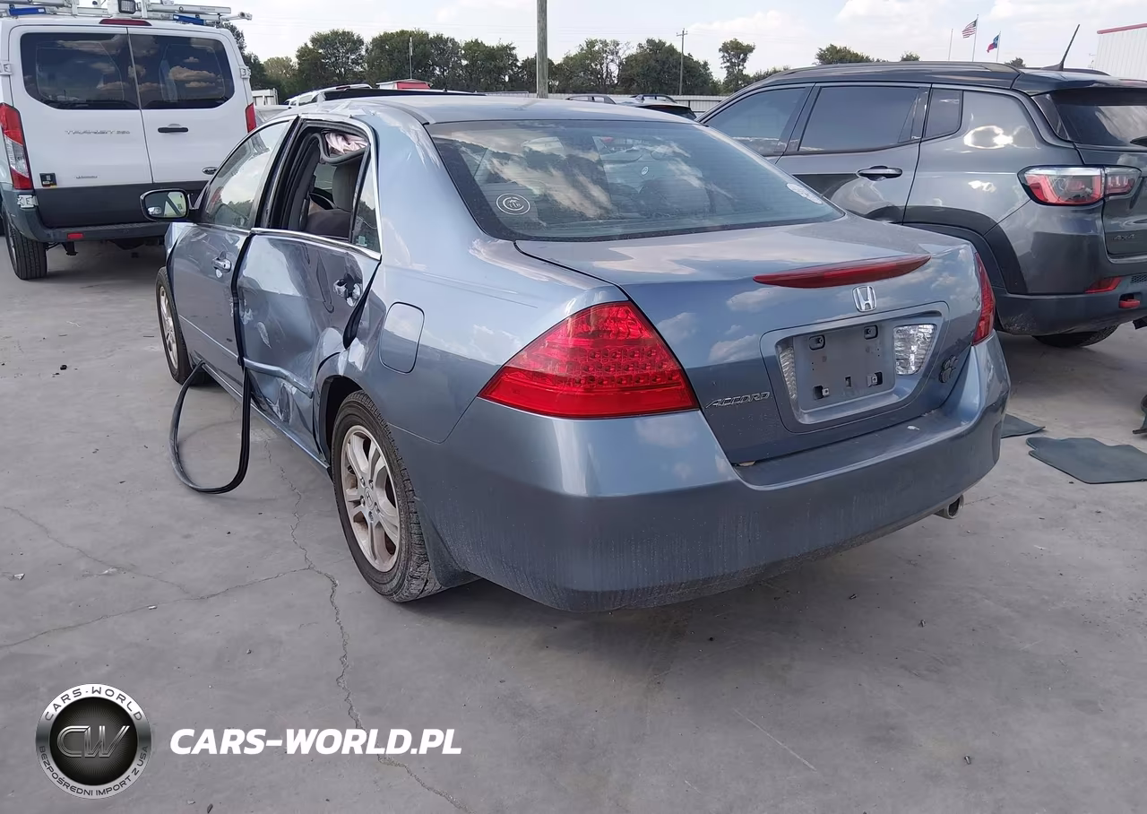 2007 Honda Accord 2.4 Ex VIN:1HGCM567X7A185344 - 3