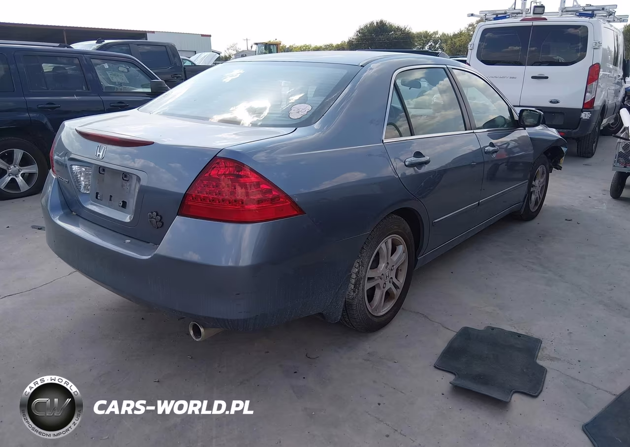 2007 Honda Accord 2.4 Ex VIN:1HGCM567X7A185344 - 4