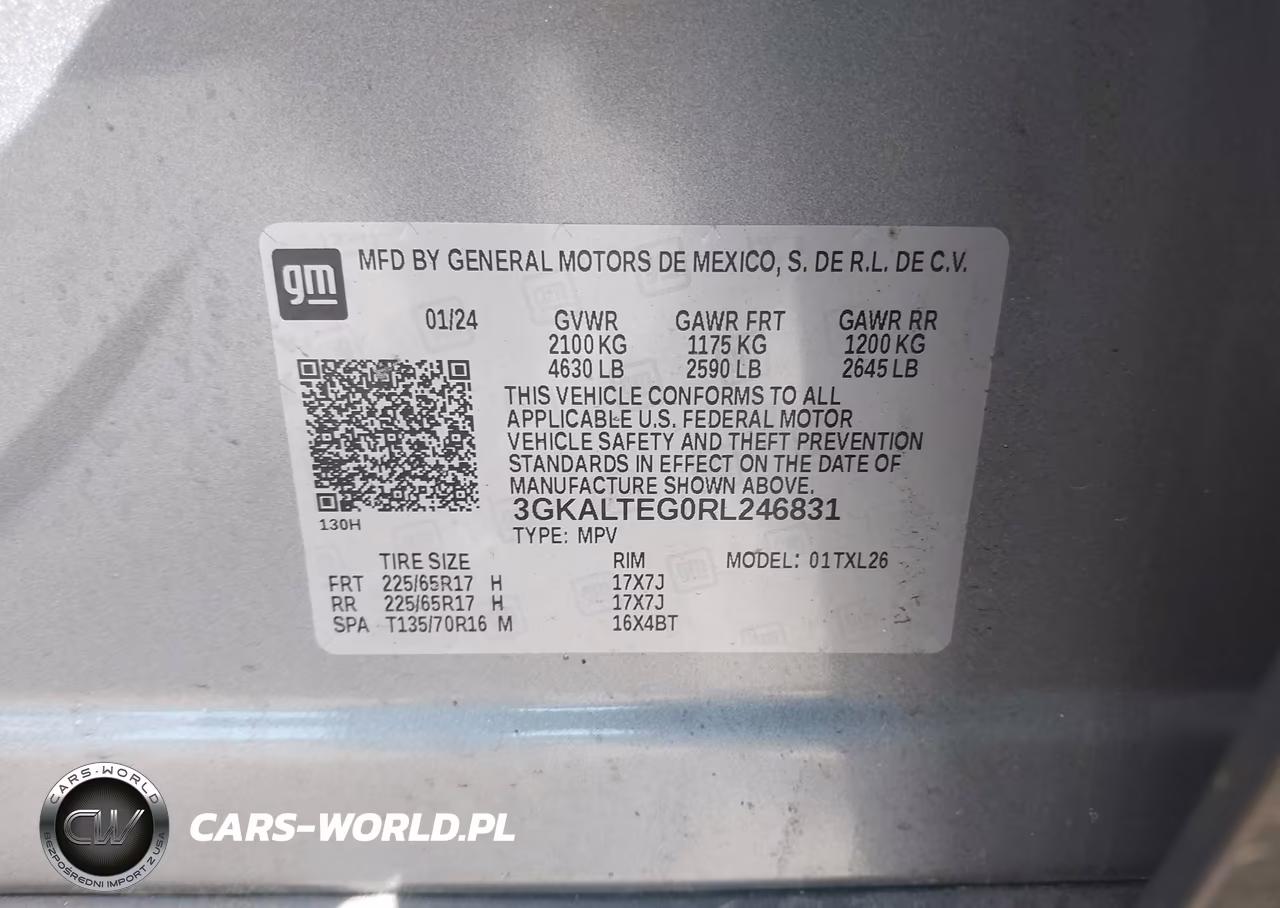 2024 GMC Terrain Awd Sle VIN:3GKALTEG0RL246831 - 9