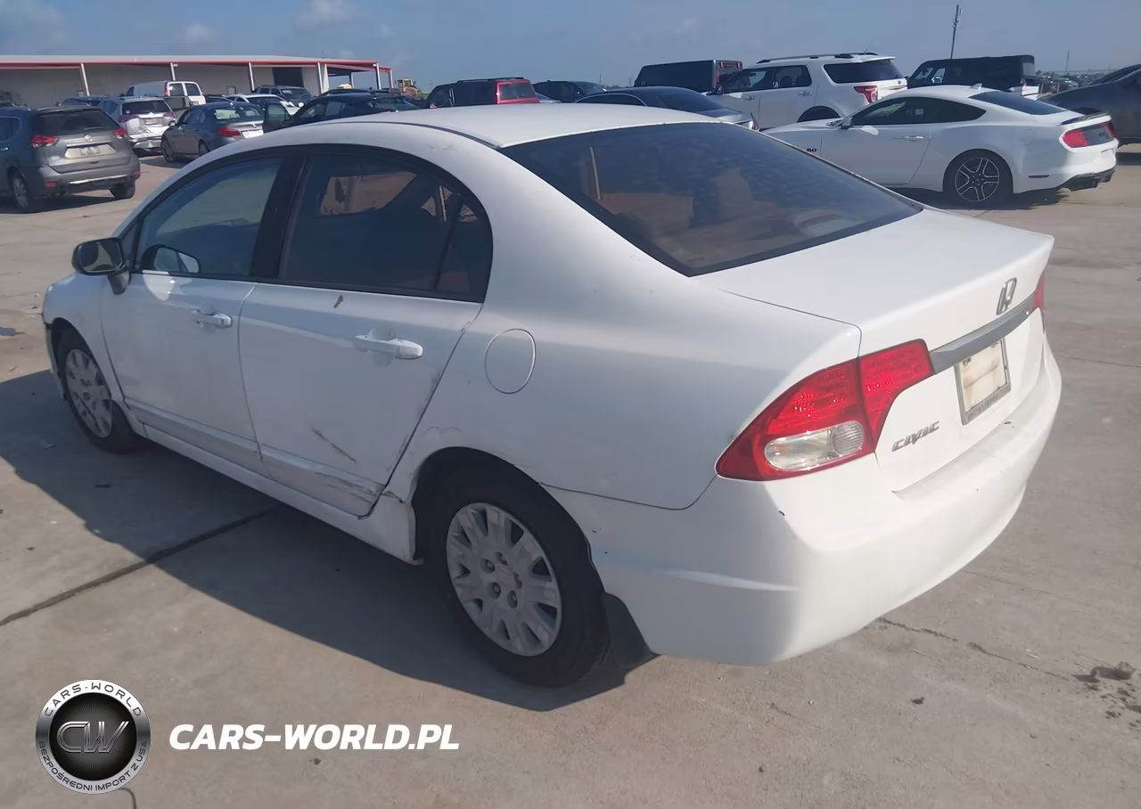 2010 Honda Civic Vp VIN:19XFA1F36AE053308 - 3