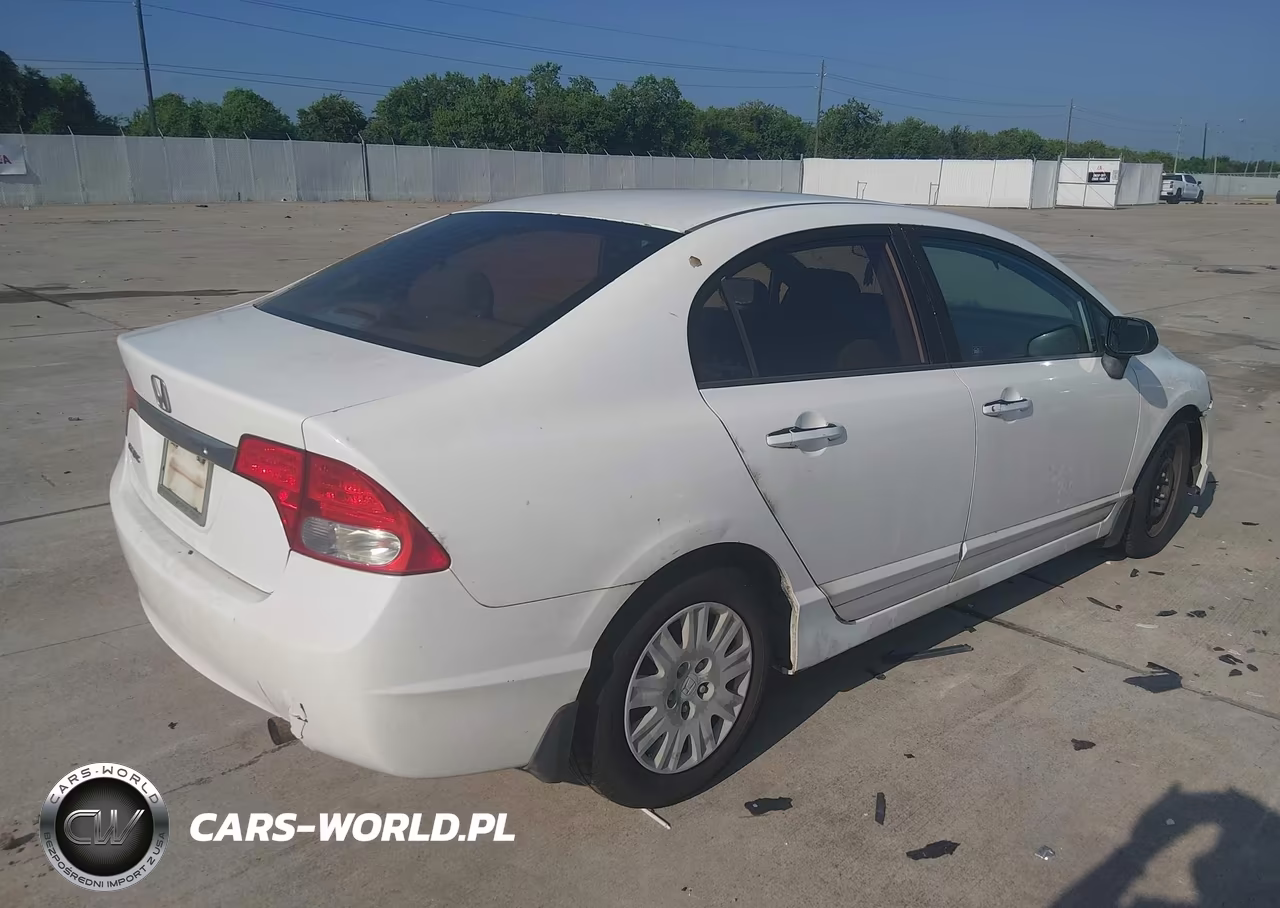 2010 Honda Civic Vp VIN:19XFA1F36AE053308 - 4