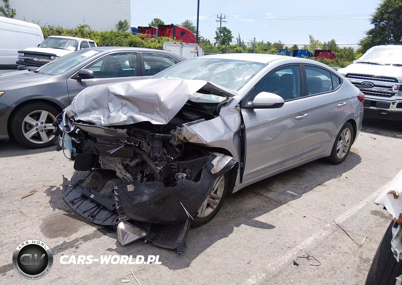 2020 Hyundai Elantra Sel VIN:5NPD84LF7LH622491 - 2