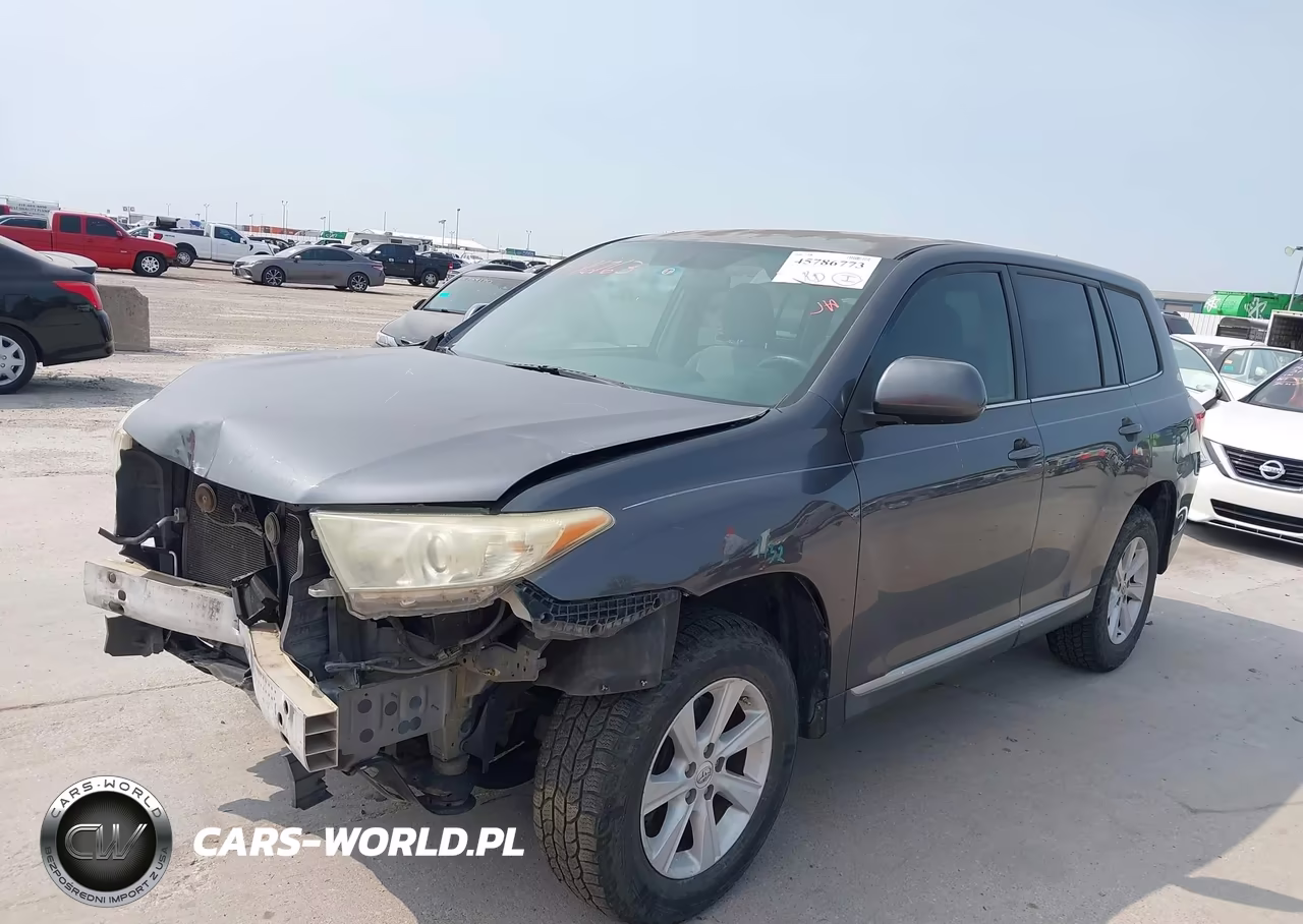 2013 Toyota Highlander VIN:5TDZA3EH8DS035229 - 2