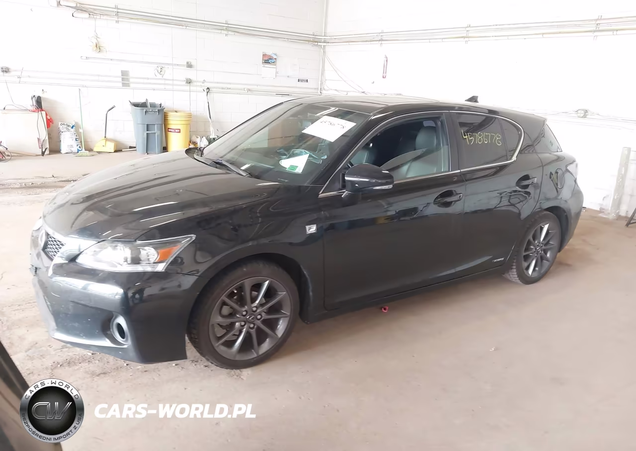 2012 Lexus Ct 200H Premium VIN:JTHKD5BH0C2115427 - 2