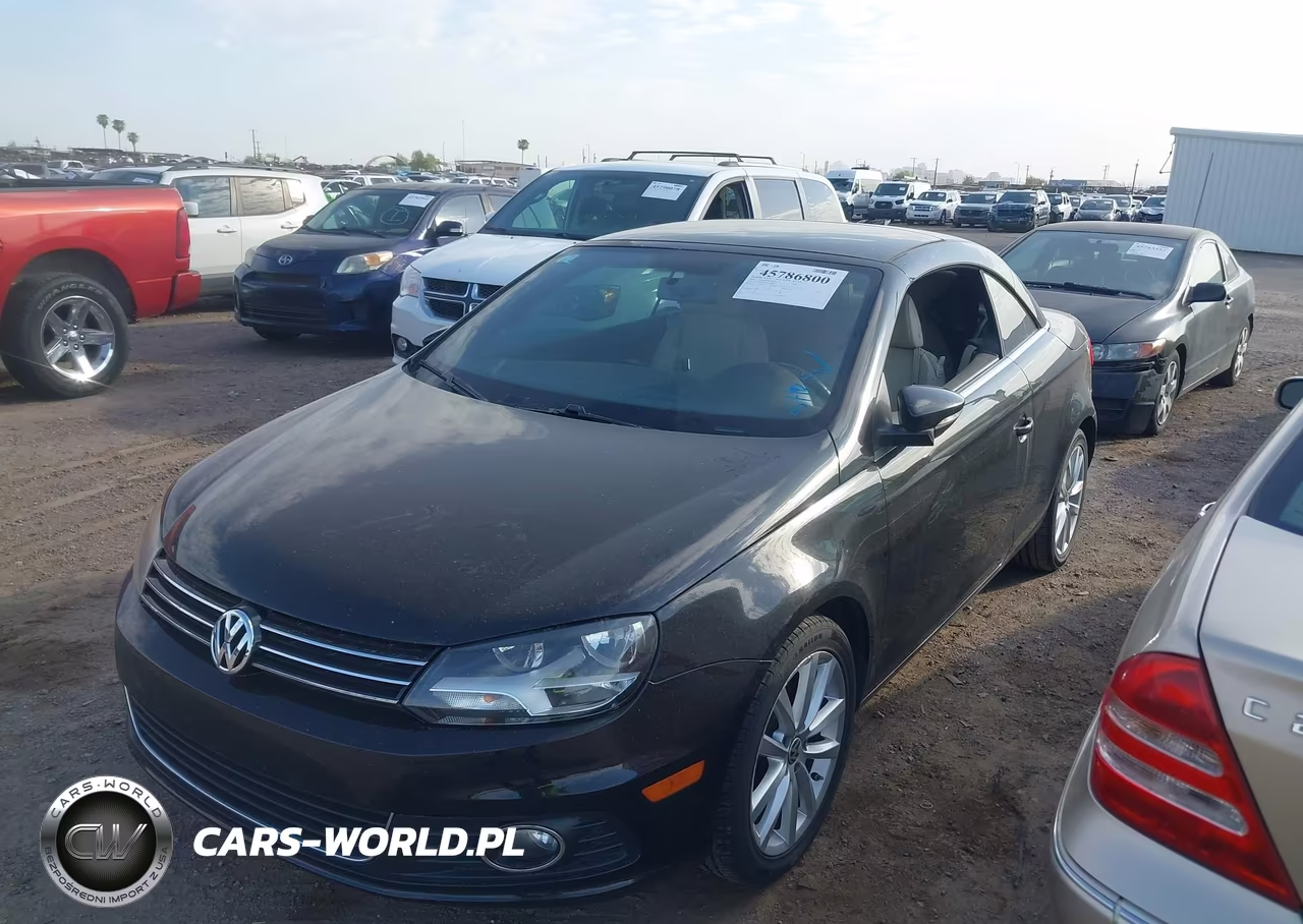 2012 Volkswagen Eos Komfort VIN:WVWBW7AHXCV001832 - 2