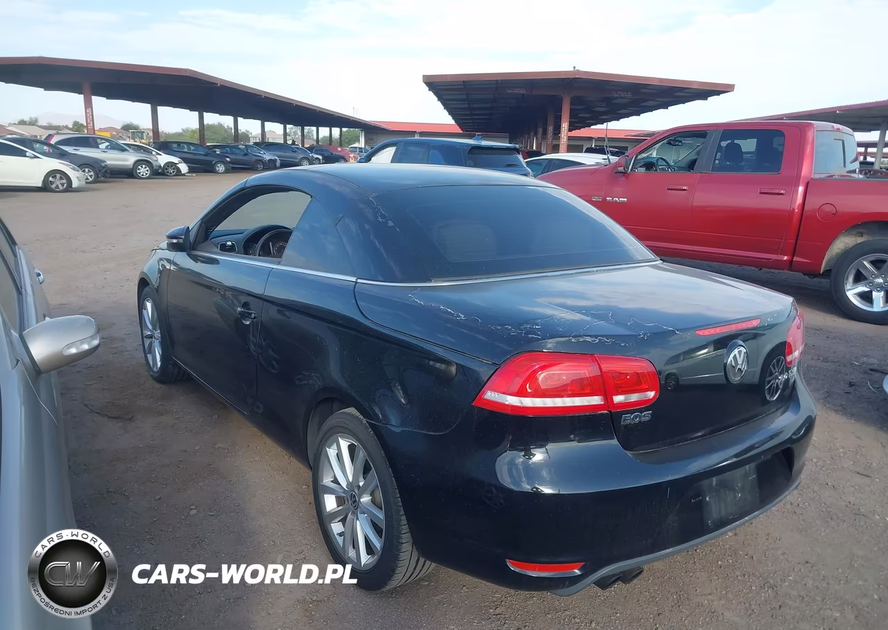 2012 Volkswagen Eos Komfort VIN:WVWBW7AHXCV001832 - 3