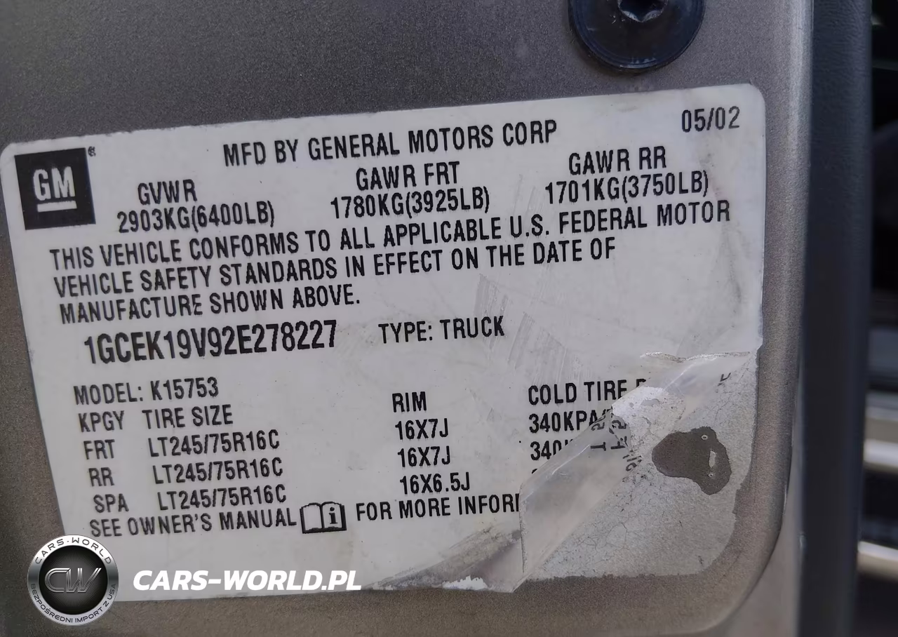 2002 Chevrolet Silverado 1500 Ls VIN:1GCEK19V92E278227 - 9
