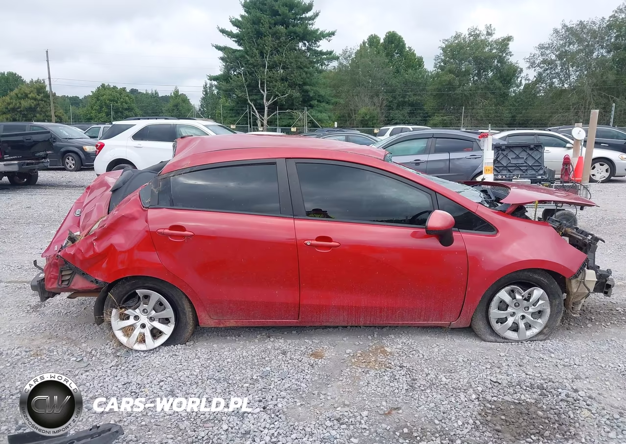 2017 Kia Rio Lx VIN:KNADM4A39H6012093 - 13