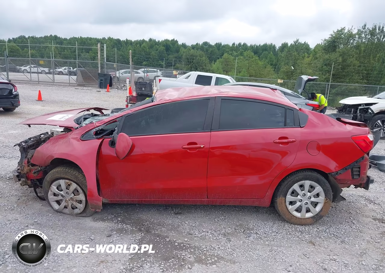 2017 Kia Rio Lx VIN:KNADM4A39H6012093 - 14
