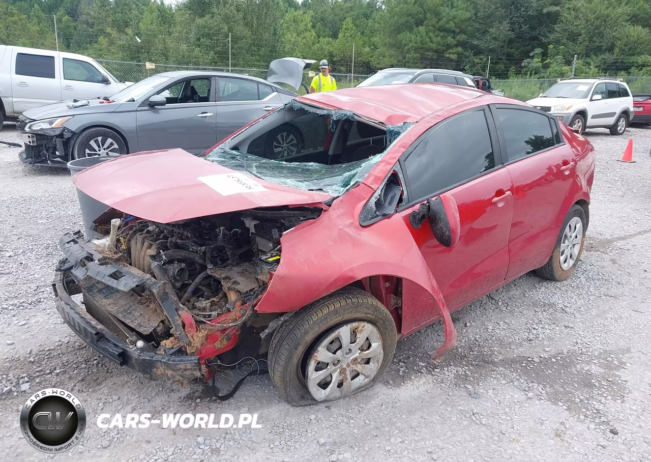2017 Kia Rio Lx VIN:KNADM4A39H6012093 - 2