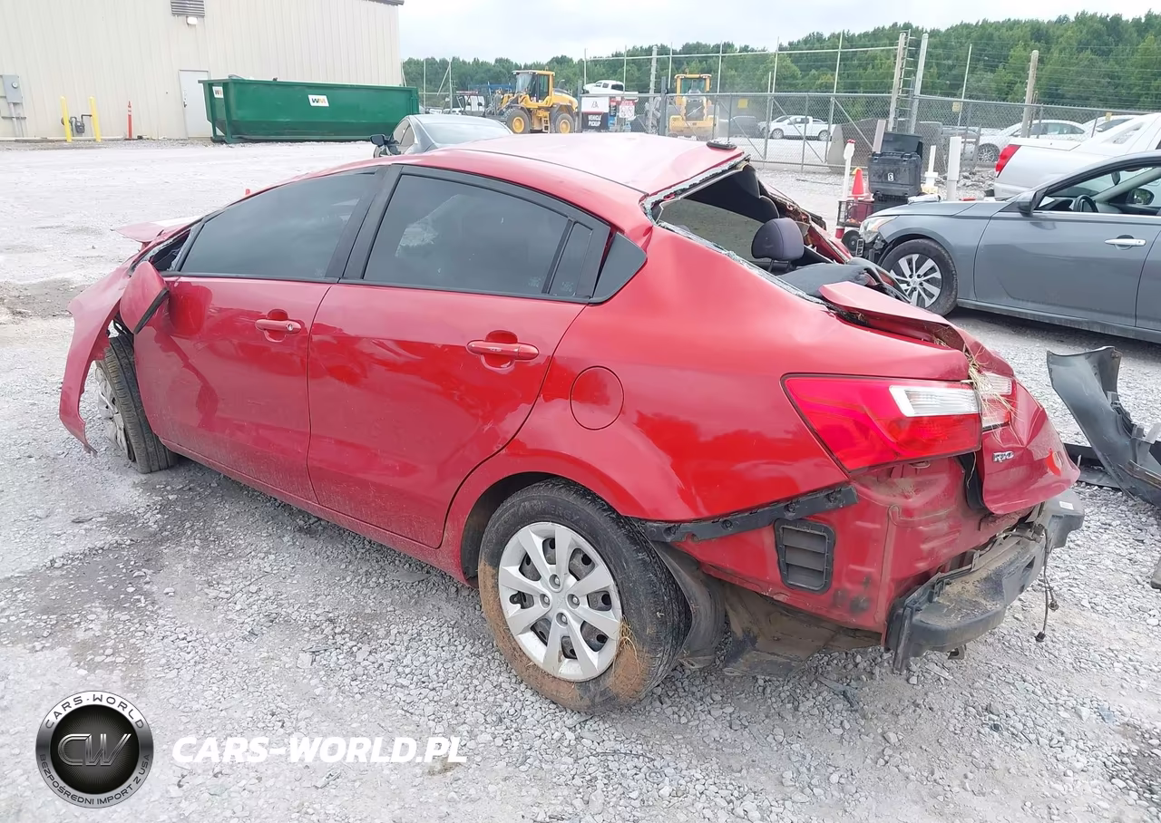 2017 Kia Rio Lx VIN:KNADM4A39H6012093 - 3