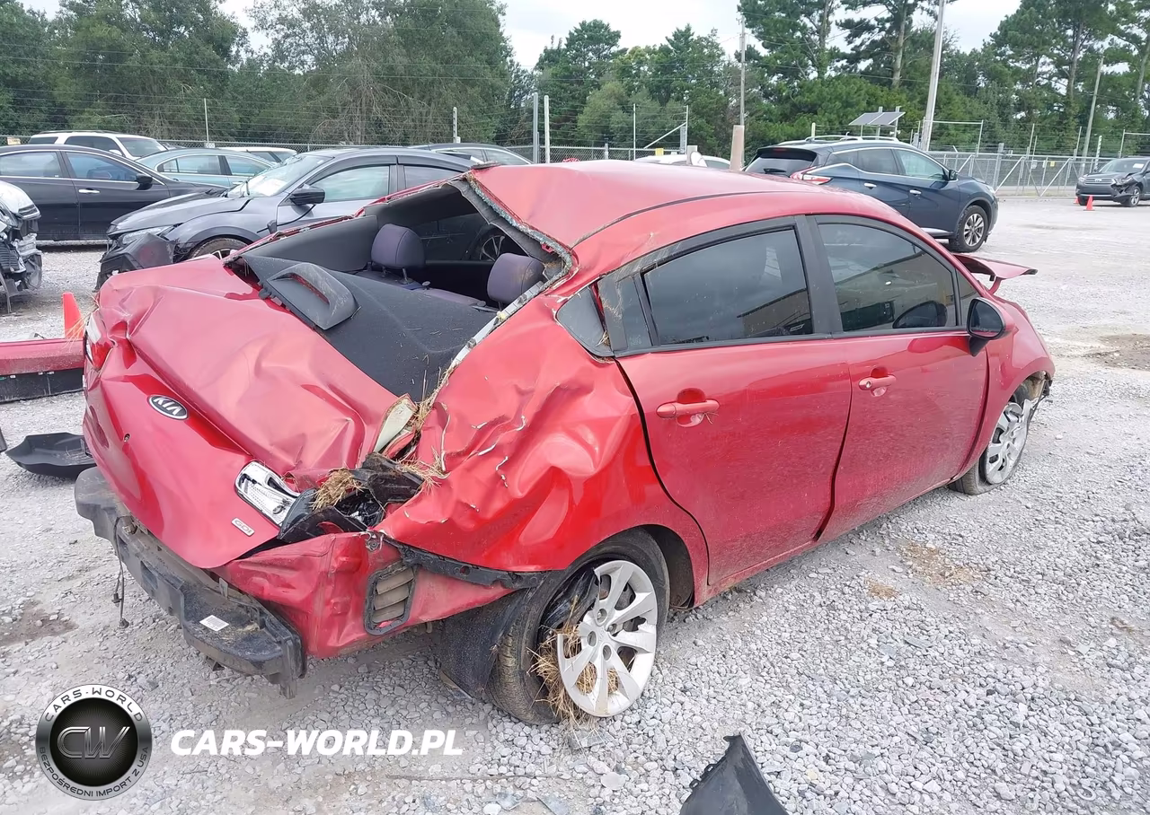 2017 Kia Rio Lx VIN:KNADM4A39H6012093 - 4