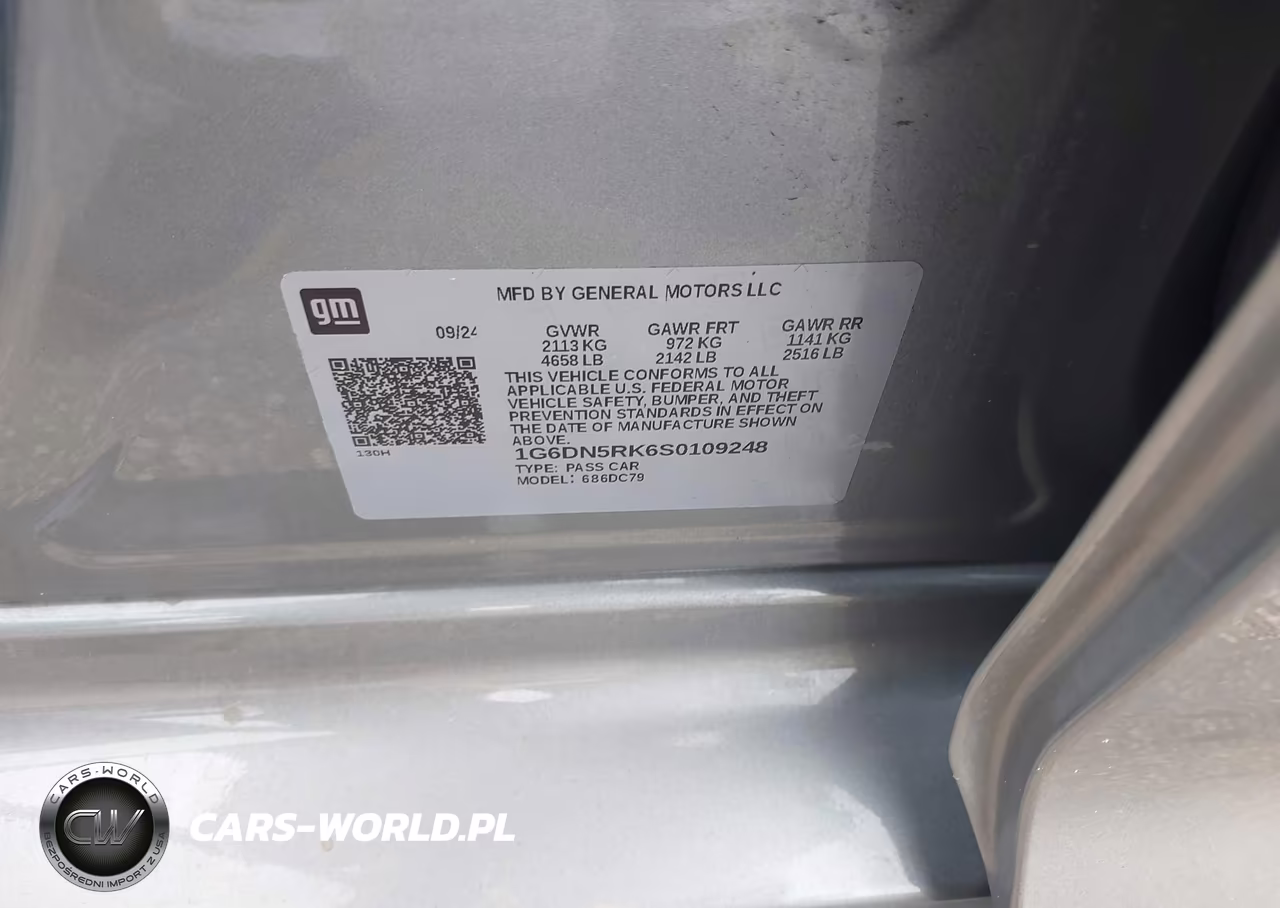 2025 Cadillac Ct5 Premium Luxury VIN:1G6DN5RK6S0109248 - 9