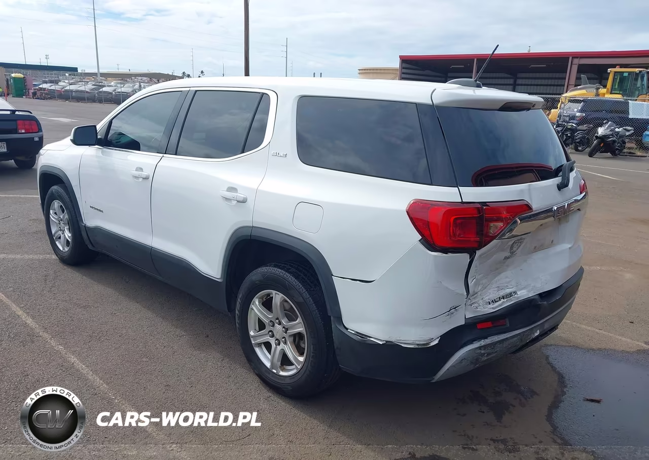 2018 GMC Acadia Sle-1 VIN:1GKKNKLAXJZ142173 - 3