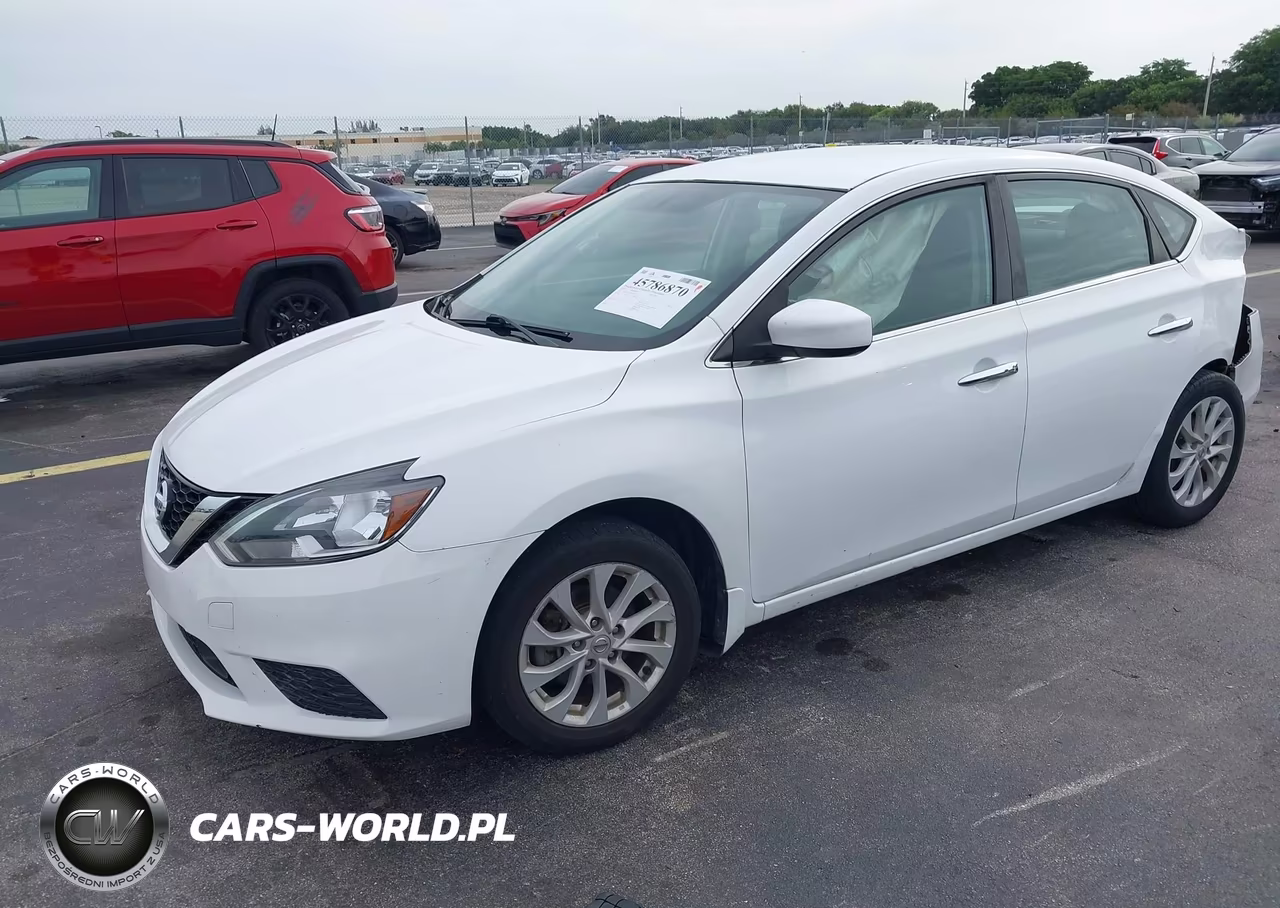 2019 Nissan Sentra Sv VIN:3N1AB7AP5KY221821 - 2