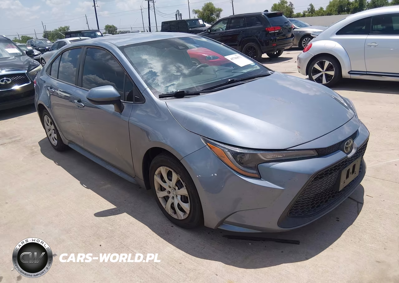 2021 Toyota Corolla Le VIN:5YFEPMAEXMP231664 - 1