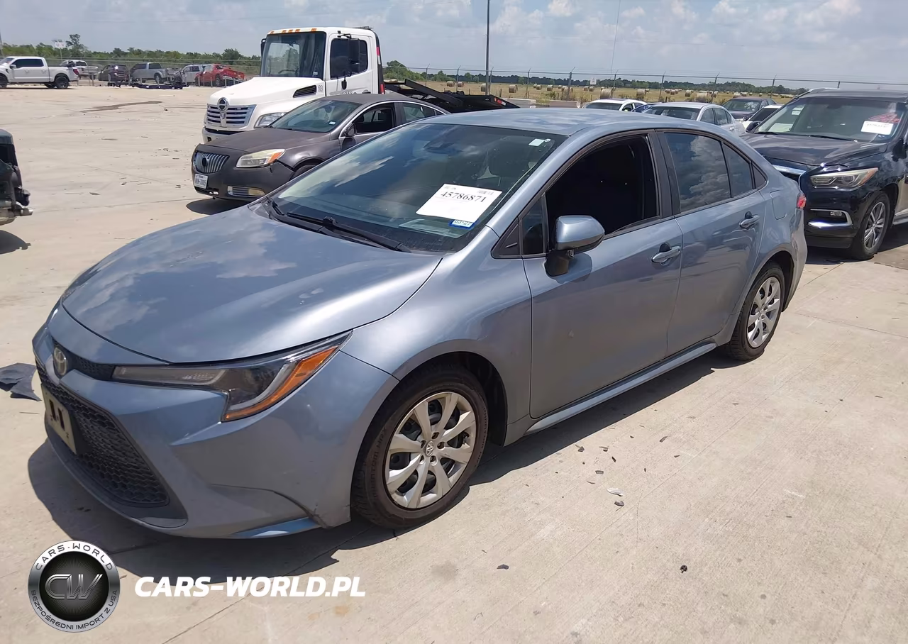 2021 Toyota Corolla Le VIN:5YFEPMAEXMP231664 - 2