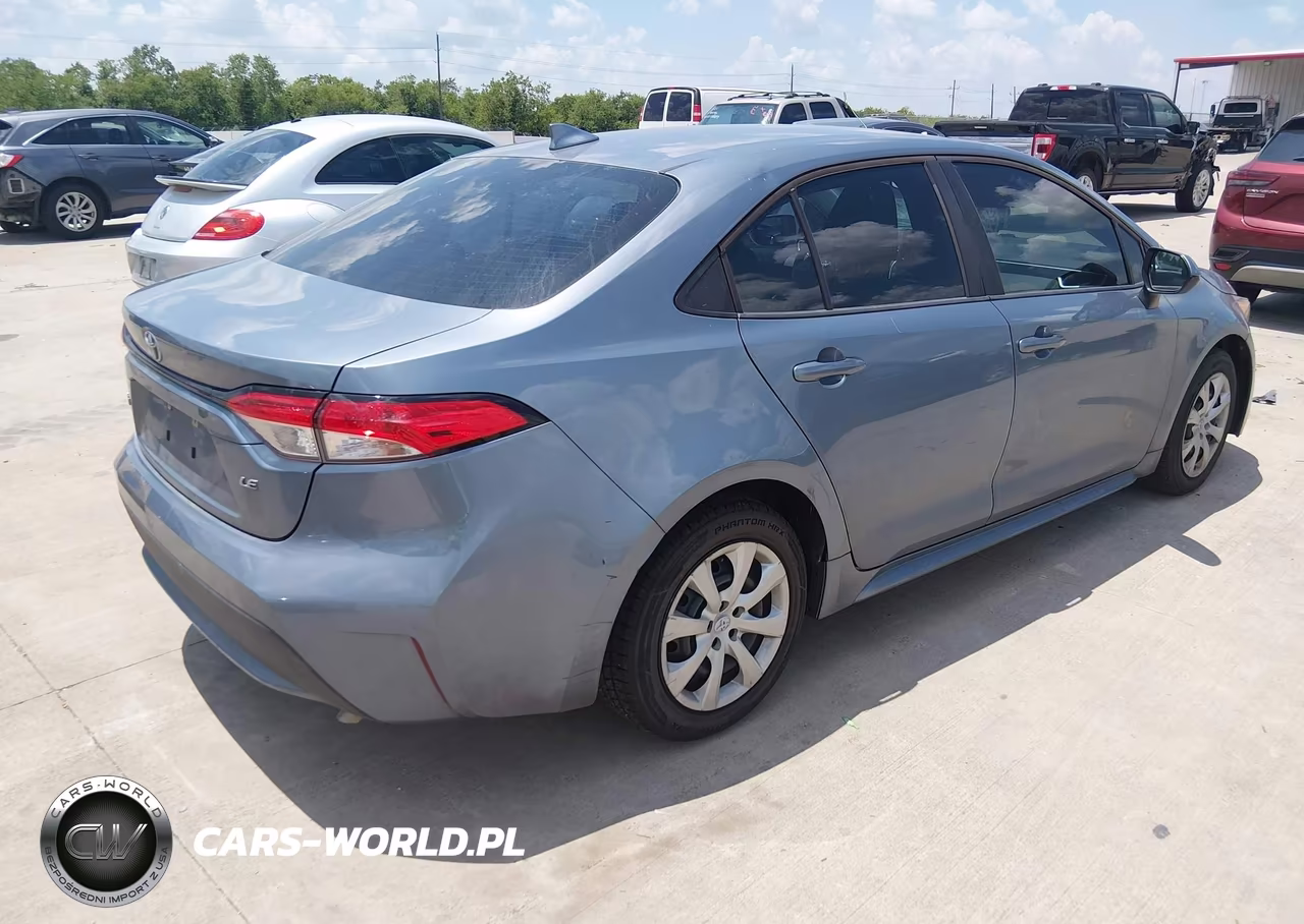2021 Toyota Corolla Le VIN:5YFEPMAEXMP231664 - 4