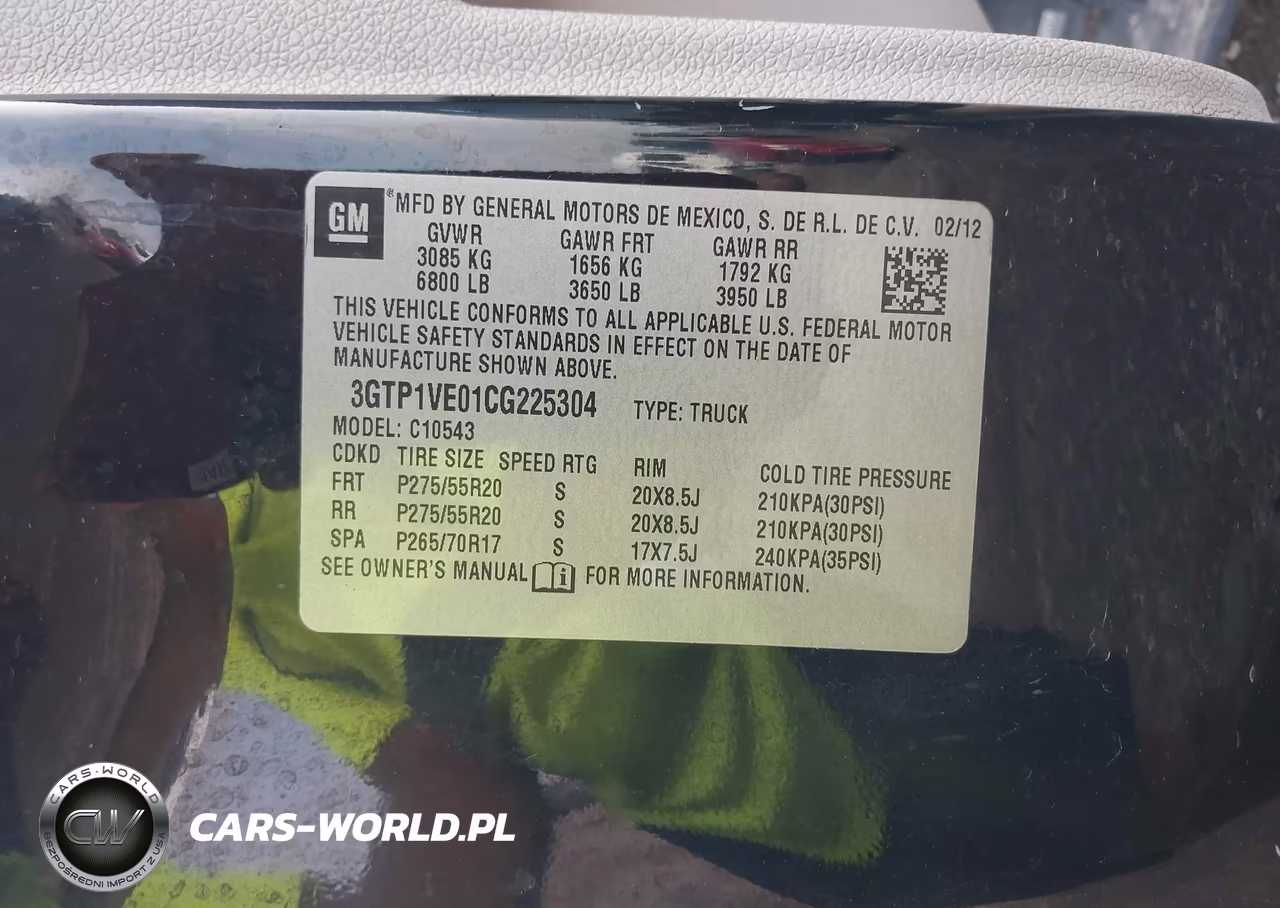 2012 GMC Sierra 1500 Sle VIN:3GTP1VE01CG225304 - 9