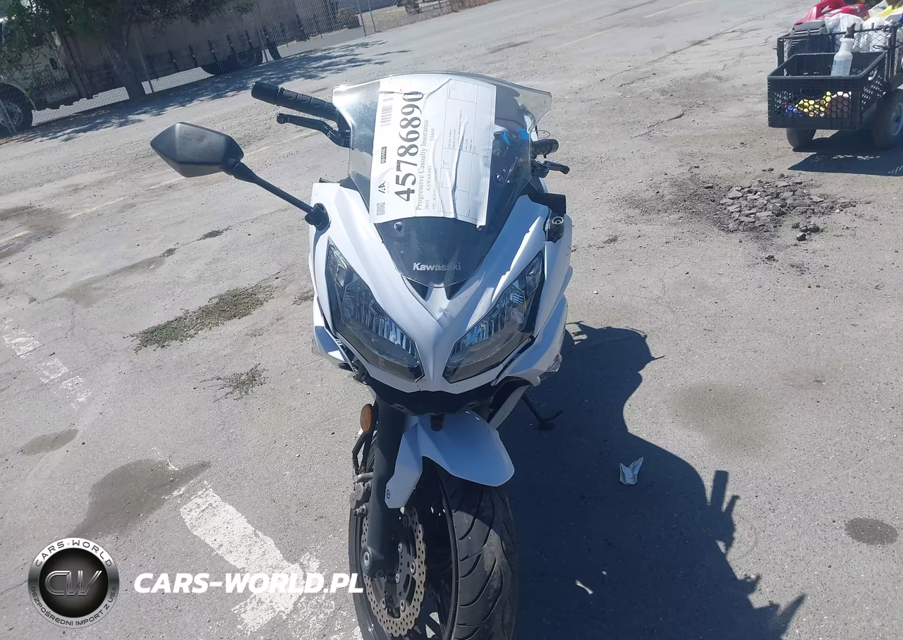 2015 Kawasaki Ex650 E VIN:JKAEXEE12FDA19907 - 5