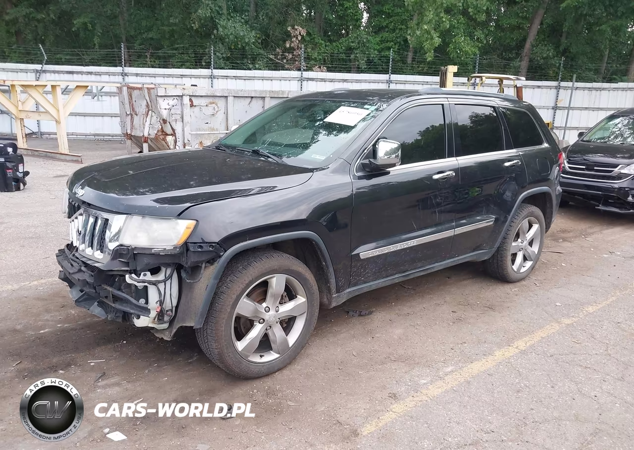 2013 Jeep Grand Cherokee Overland VIN:1C4RJFCGXDC646019 - 2