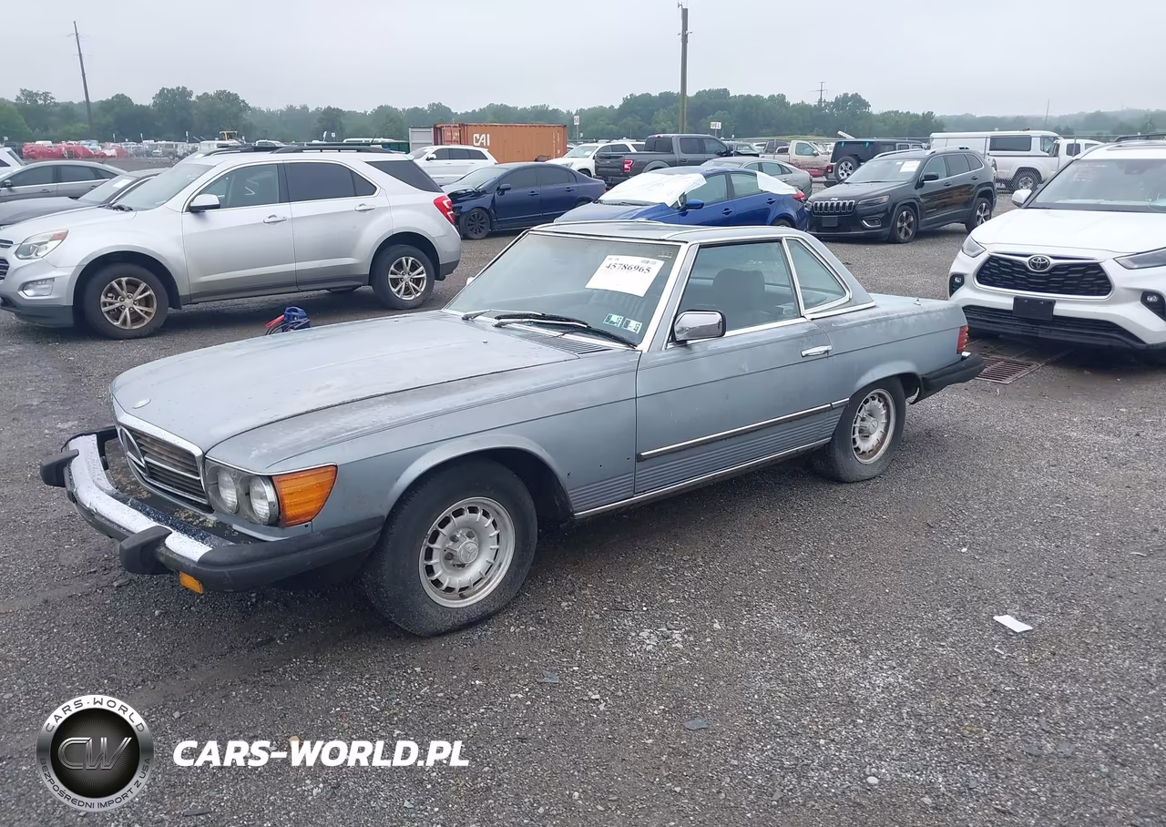 1983 Mercedes-Benz 380 Sl VIN:WDBBA45A7DB024108 - 2