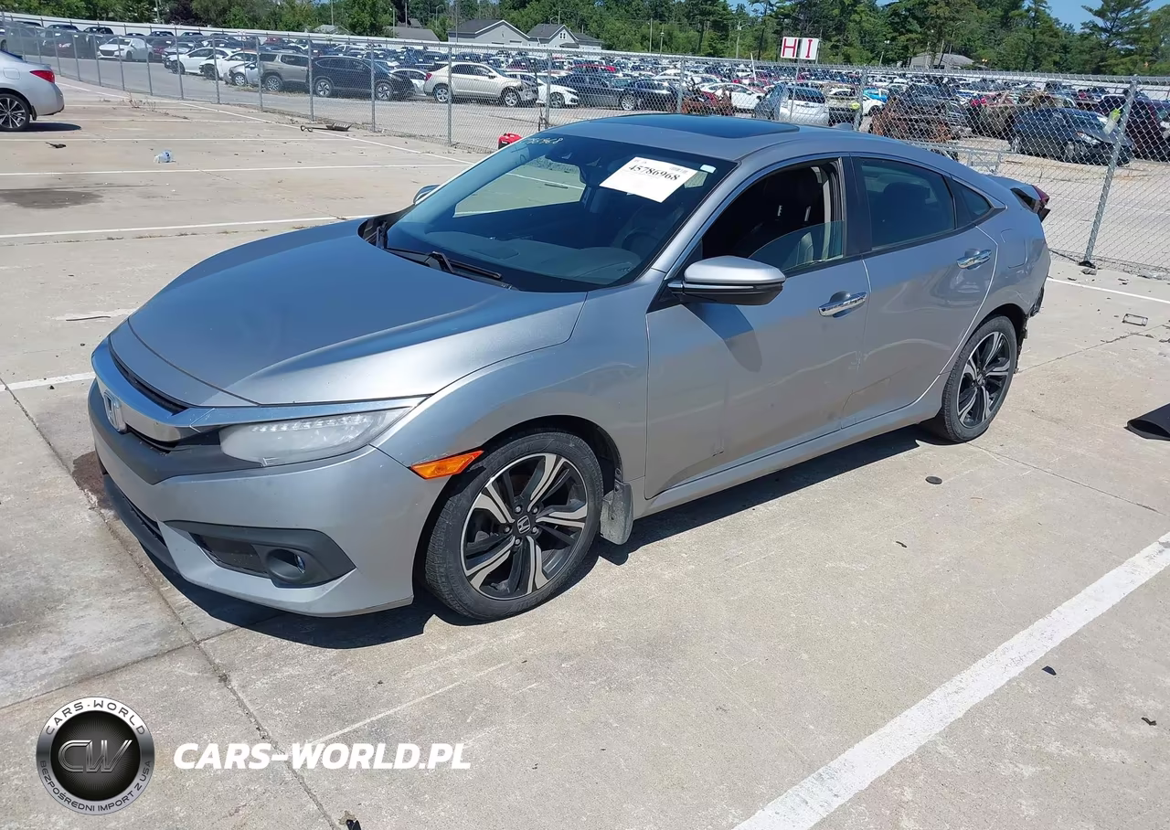 2018 Honda Civic Touring VIN:JHMFC1F97JX002056 - 2
