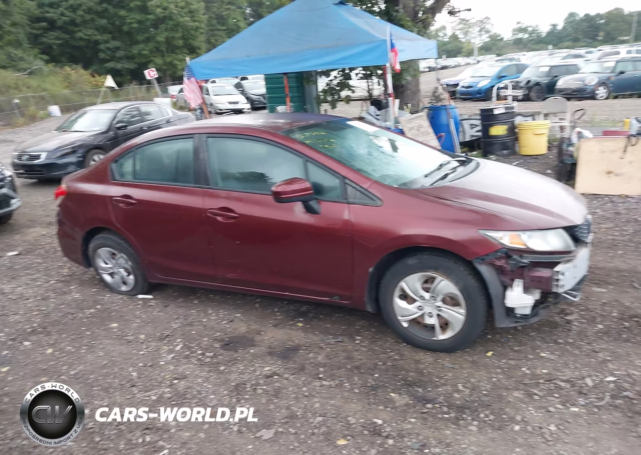 2014 Honda Civic Lx VIN:2HGFB2F54EH547800 - 13