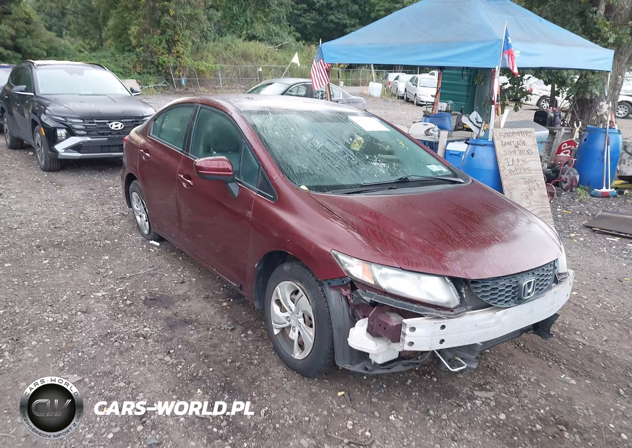 2014 Honda Civic Lx VIN:2HGFB2F54EH547800 - 6