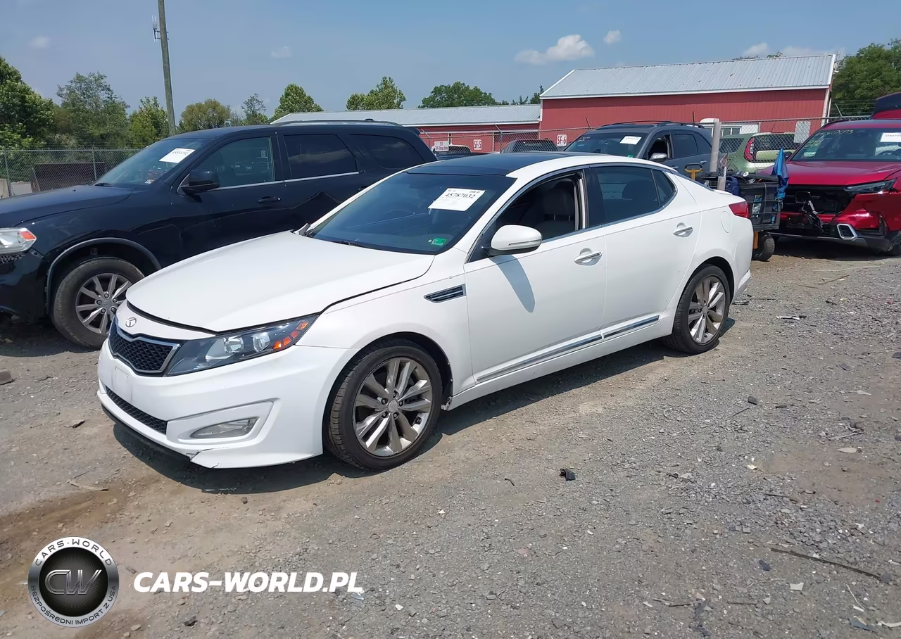 2011 Kia Optima Ex Turbo VIN:KNAGN4A6XB5145527 - 2