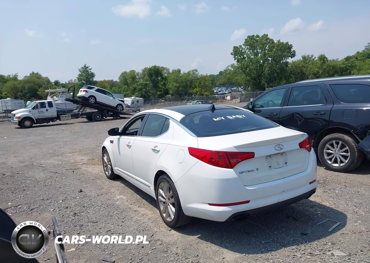 2011 Kia Optima Ex Turbo VIN:KNAGN4A6XB5145527 - 3