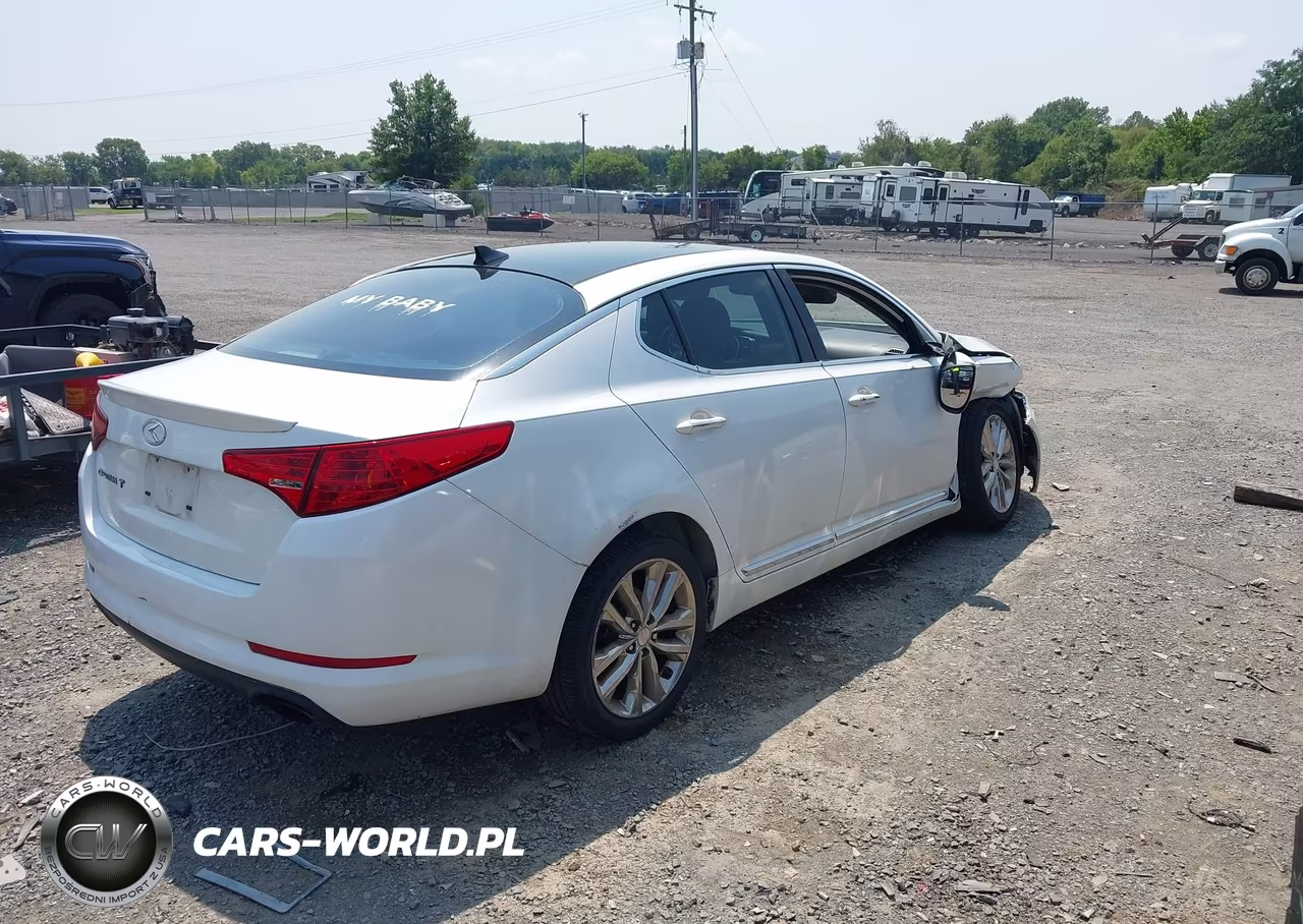 2011 Kia Optima Ex Turbo VIN:KNAGN4A6XB5145527 - 4