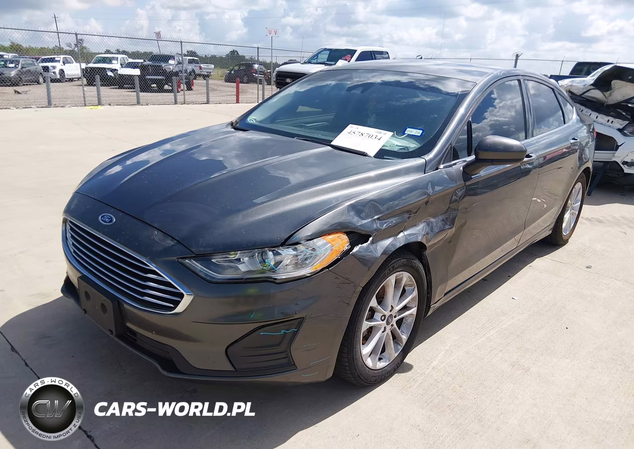 2020 Ford Fusion Se VIN:3FA6P0HD3LR129437 - 2