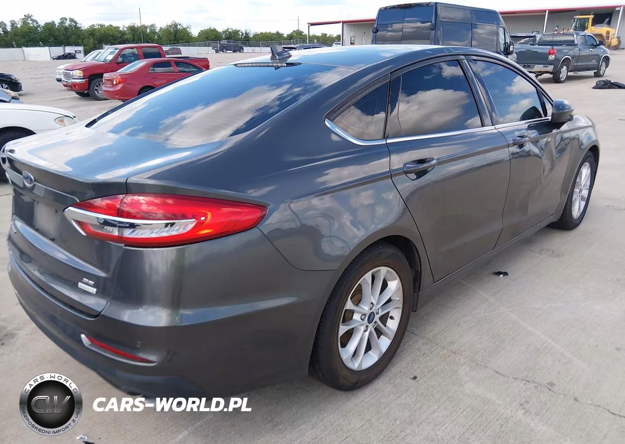 2020 Ford Fusion Se VIN:3FA6P0HD3LR129437 - 4
