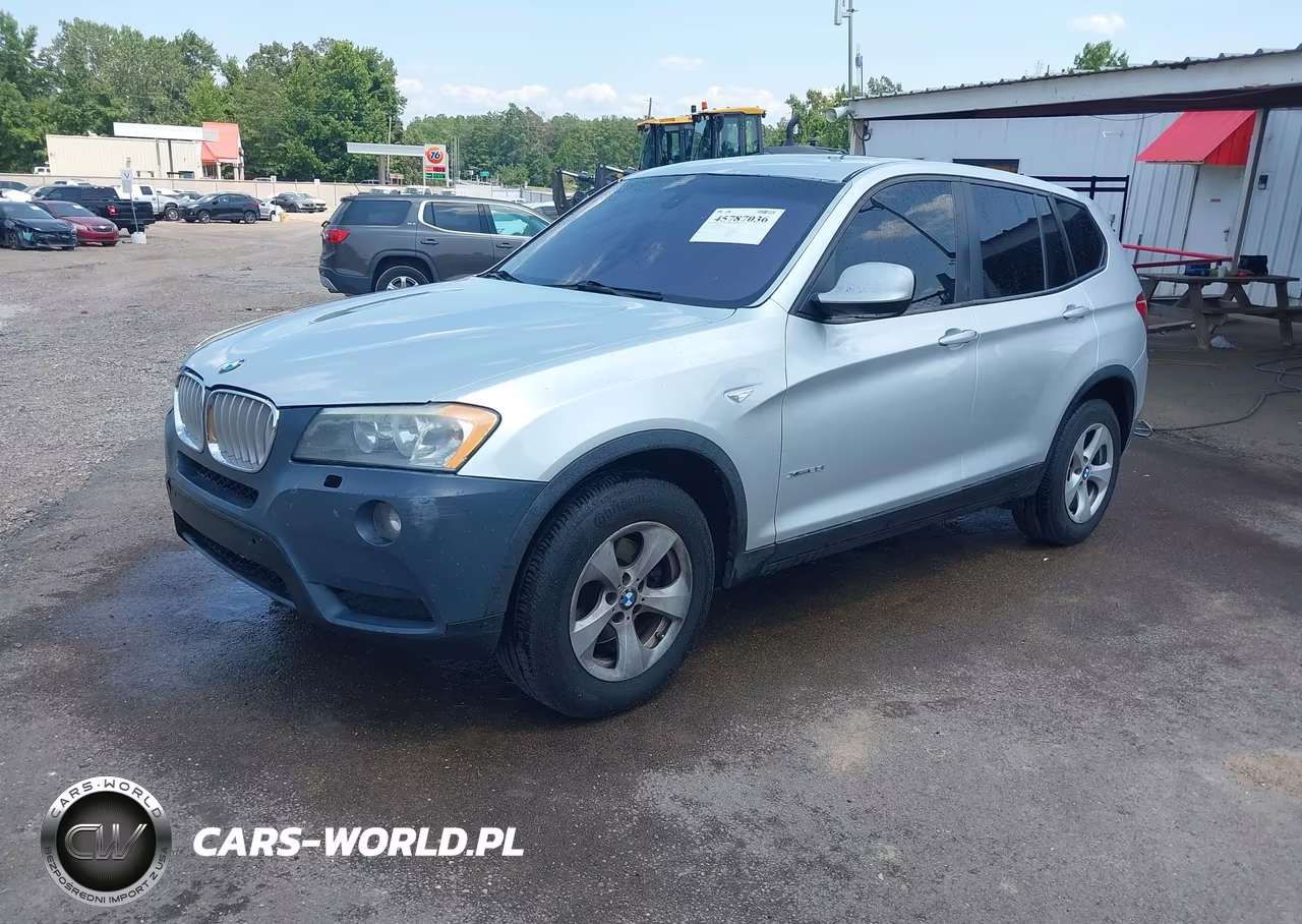 2012 BMW X3 xDrive28I VIN:5UXWX5C5XCL722118 - 2
