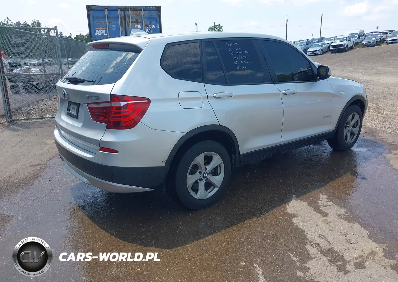 2012 BMW X3 xDrive28I VIN:5UXWX5C5XCL722118 - 4