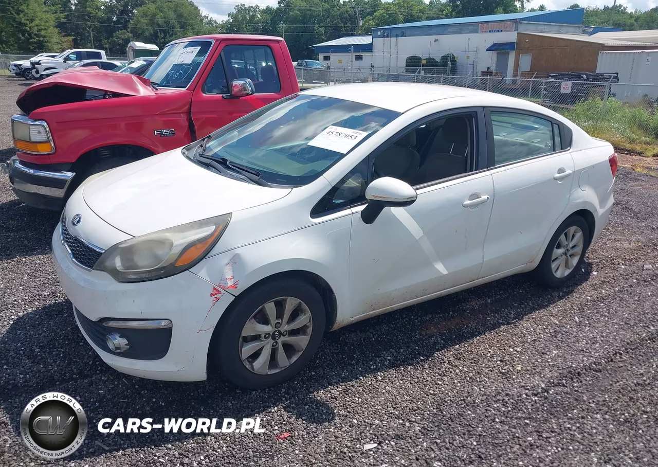 2016 Kia Rio Ex VIN:KNADN4A37G6626734 - 2