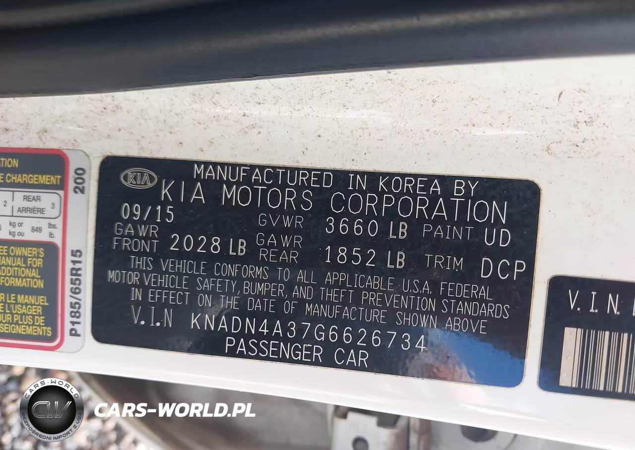 2016 Kia Rio Ex VIN:KNADN4A37G6626734 - 9