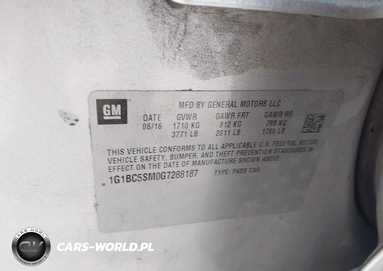 2016 Chevrolet Cruze Ls Auto VIN:1G1BC5SM0G7288187 - 9